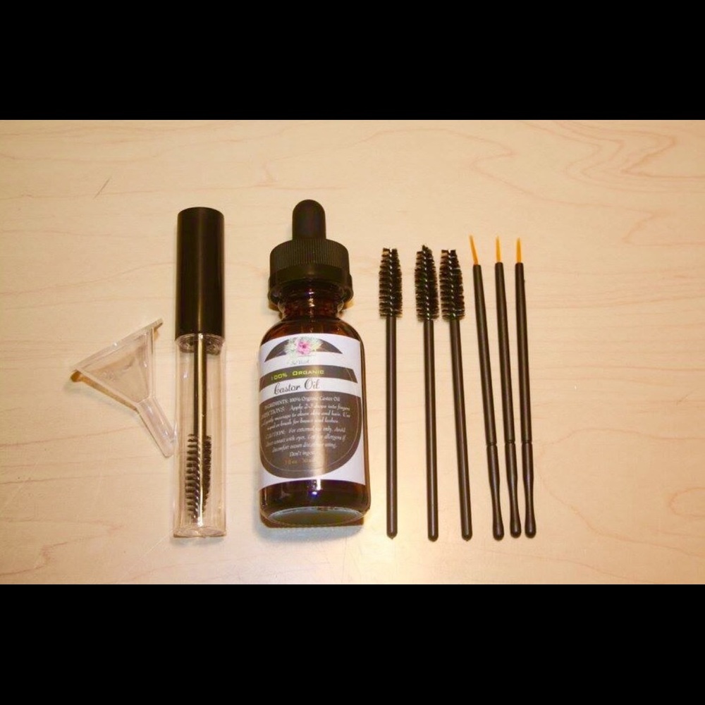 Organic Castro Oil for Eyelash and eyebrows Growth